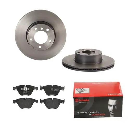 BREMBO BREMSSCHEIBEN COATED Ø312 + BREMSBELÄGE VORNE FÜR BMW 3 E90 3 TOURING E91