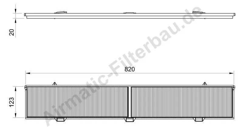 AIRMATIC Pollenfilter (IF0127) für BMW 1 3 X1 ALPINA B3 Series D3 |