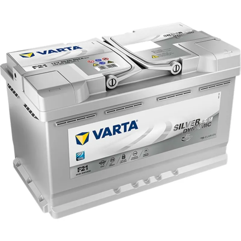 VARTA F21 Silver Dynamic AGM 580 901 080 Autobatterie..