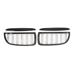 Kühlergitter für BMW 3er E90 Bj. 2005-2008, Doppelrippe schwarz 5211076JOE