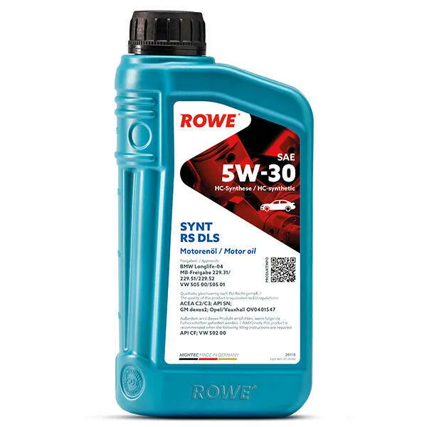 1L ROWE MOTORÖL HIGHTEC SYNT RS DLS 5W-30