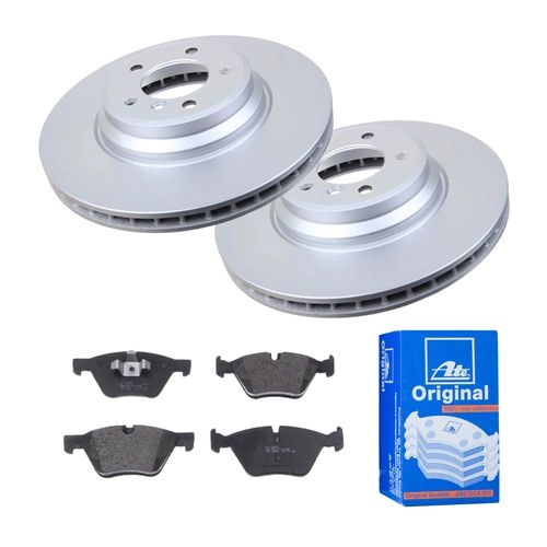 ATE BREMSSCHEIBEN Ø348mm + BREMSBELÄGE VORNE FÜR BMW 3 TOURING E91 BREMSENSATZ