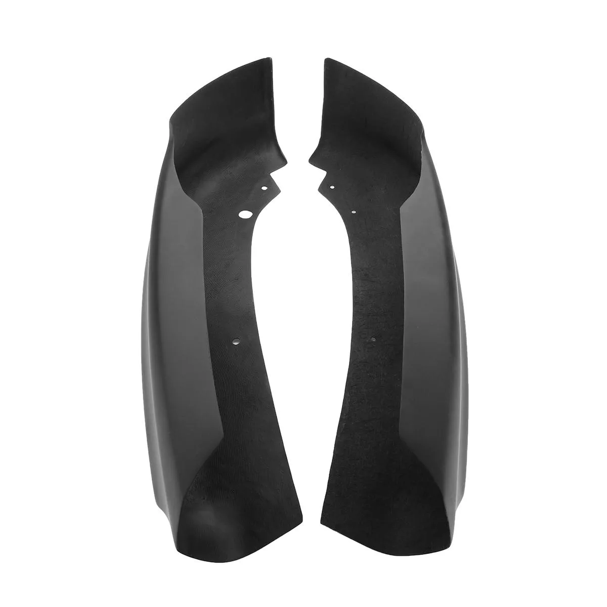 One Paar Harz Frontstoßstange Lip Spoiler Splitter Für BMW E90 325i 335i 328i 05-08