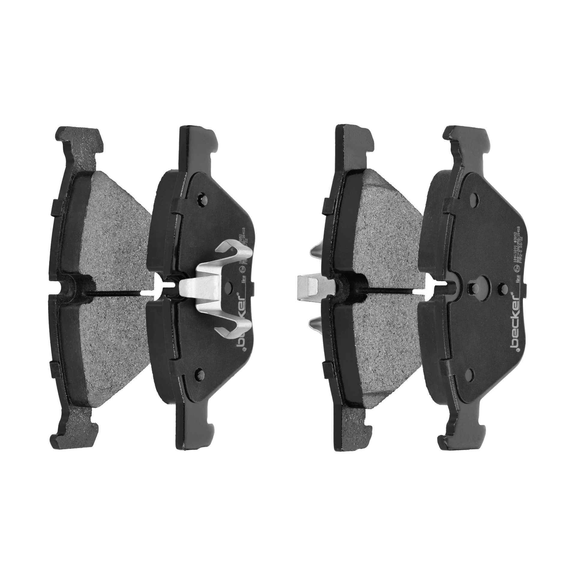 F.BECKER_LINE Bremsbeläge Vorne (10411091) für BMW 1 3 JAGUAR X-Type |