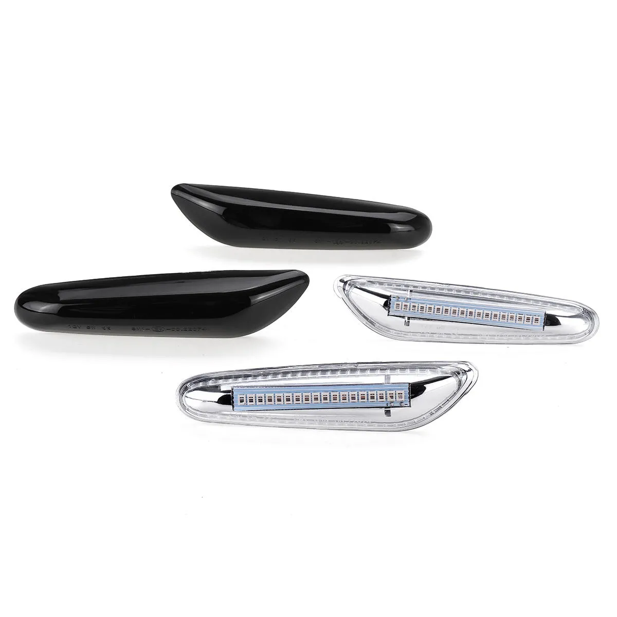 2 STÜCKE LED Seitenmarkierungsleuchten Lampen Bernsteinfarbe für BMW E36 E46 E60 E61 E90 E81 E84 E83 E53