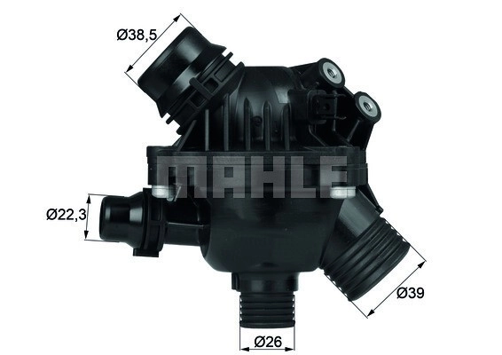 MAHLE Thermostat (TM 14 97) für BMW 1 Z4 5 3 X1 X3 6 7
