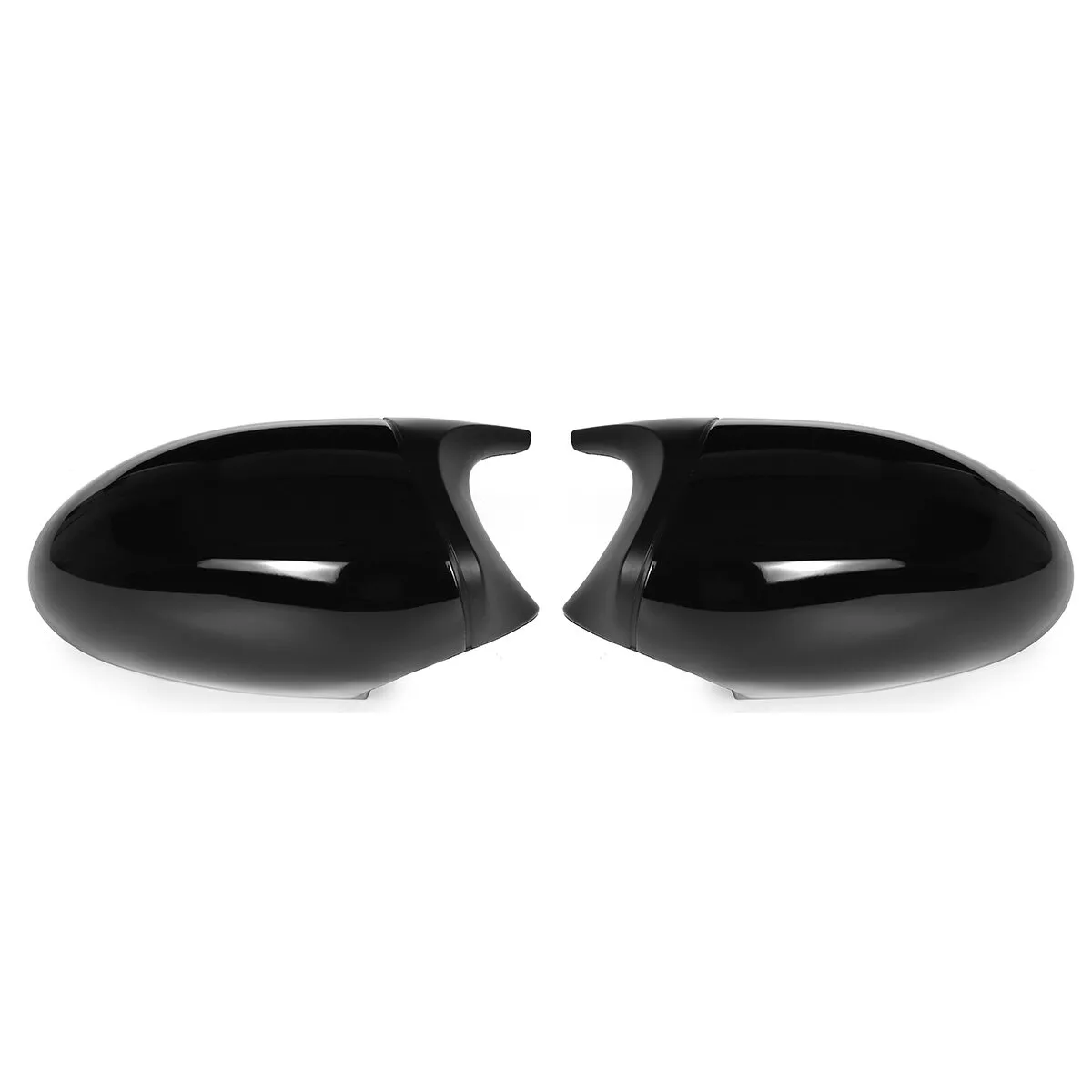 1 Paar M3 Spiegelkappenabdeckung glänzend schwarz für BMW 3er E90 E91 E92 E93