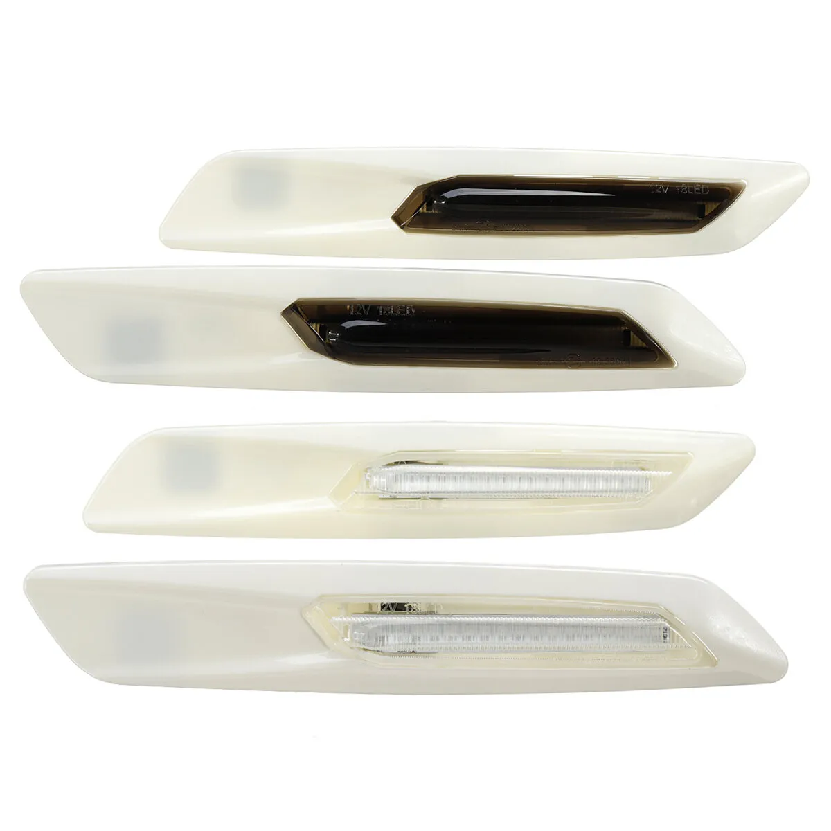 Paar Bernstein LED Seitenmarkierungsleuchte Blinkerleuchte Für BMW E60 E61 E90 E91 E81 E82 E87 E88