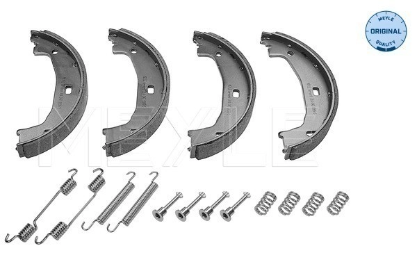 MEYLE Handbremsbacken Ø 160 mm mit Feder Hinten (314 042 0006/S) für BMW 1 3 Z4