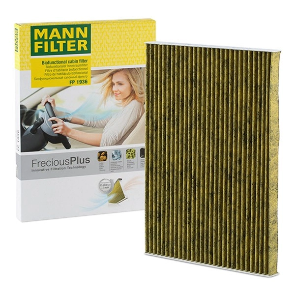 MANN-FILTER Filter, Innenraumluft FreciousPlus  für NISSAN 27277-EN000 27277-JD10A 27277-EN025 FP 1936