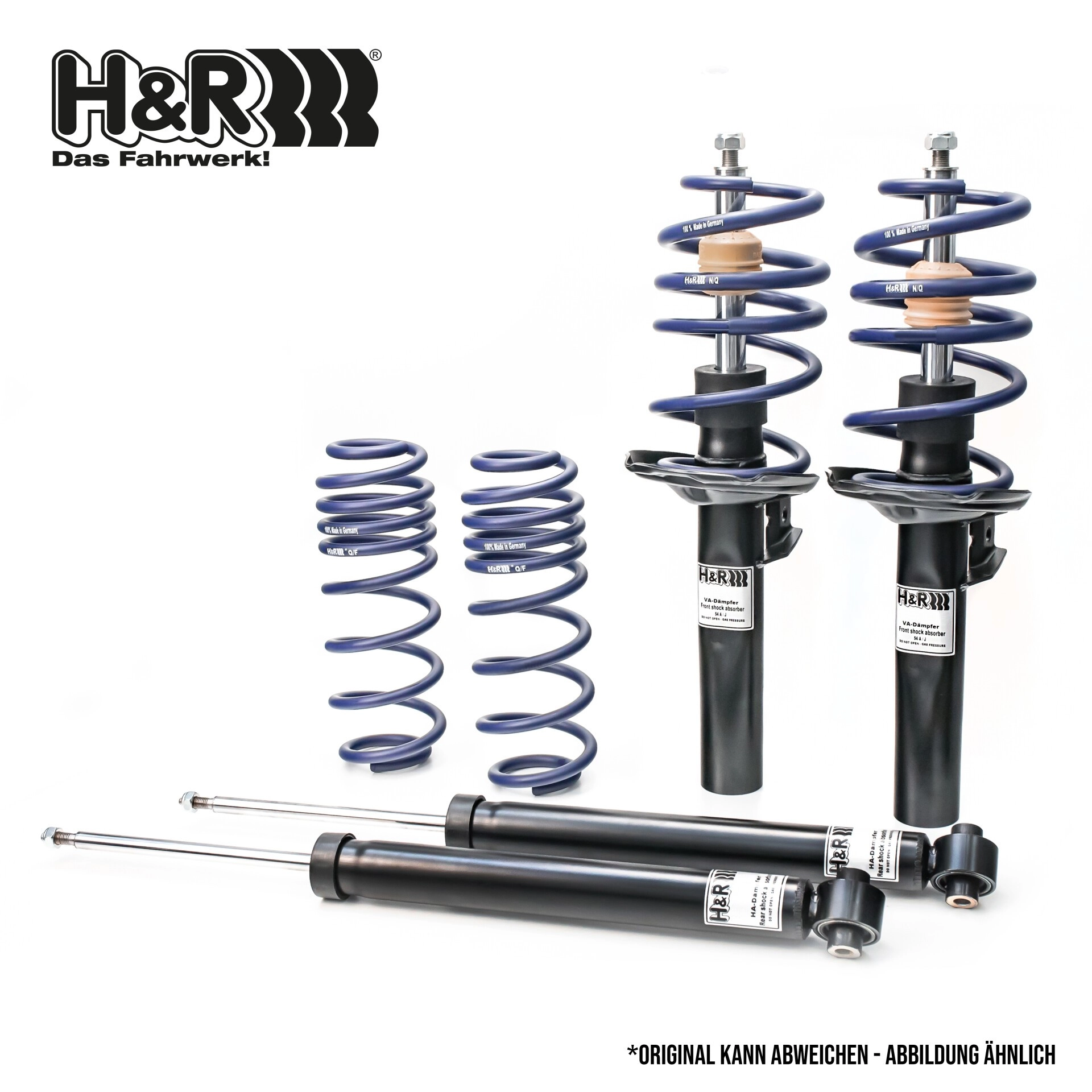 HR Fahrwerkssatz, Federn/Dämpfer Cup-Kit Komfortfahrwerke/Cup-Kit Comfort-Suspensions  für BMW 40187-2