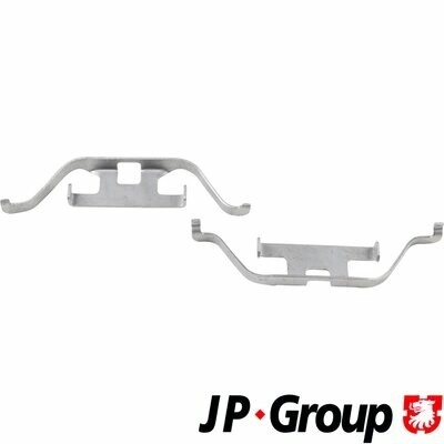 JP GROUP Zubehörsatz, Scheibenbremsbelag hinten rechts links  für BMW 34211159963 34216753675 34211166240 1464004410