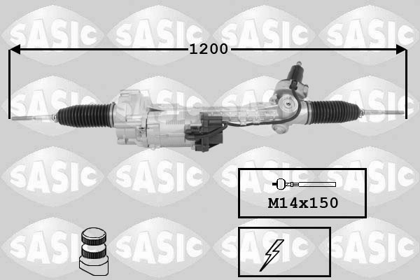 SASIC Lenkgetriebe  für BMW 32106793457 32106785289 32106788745 7176069