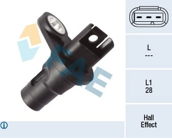 FAE Impulsgeber, Kurbelwelle 3-polig für STANDARD AUTOMOBILE BMW 13627546660 7558518 7525014 79445