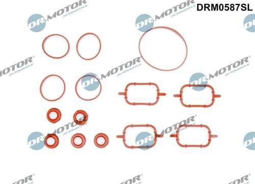 Dr.Motor Automotive Dichtungssatz, Ansaugkrümmer  für BMW 11612246945 11612246944 11612245439 DRM0587SL