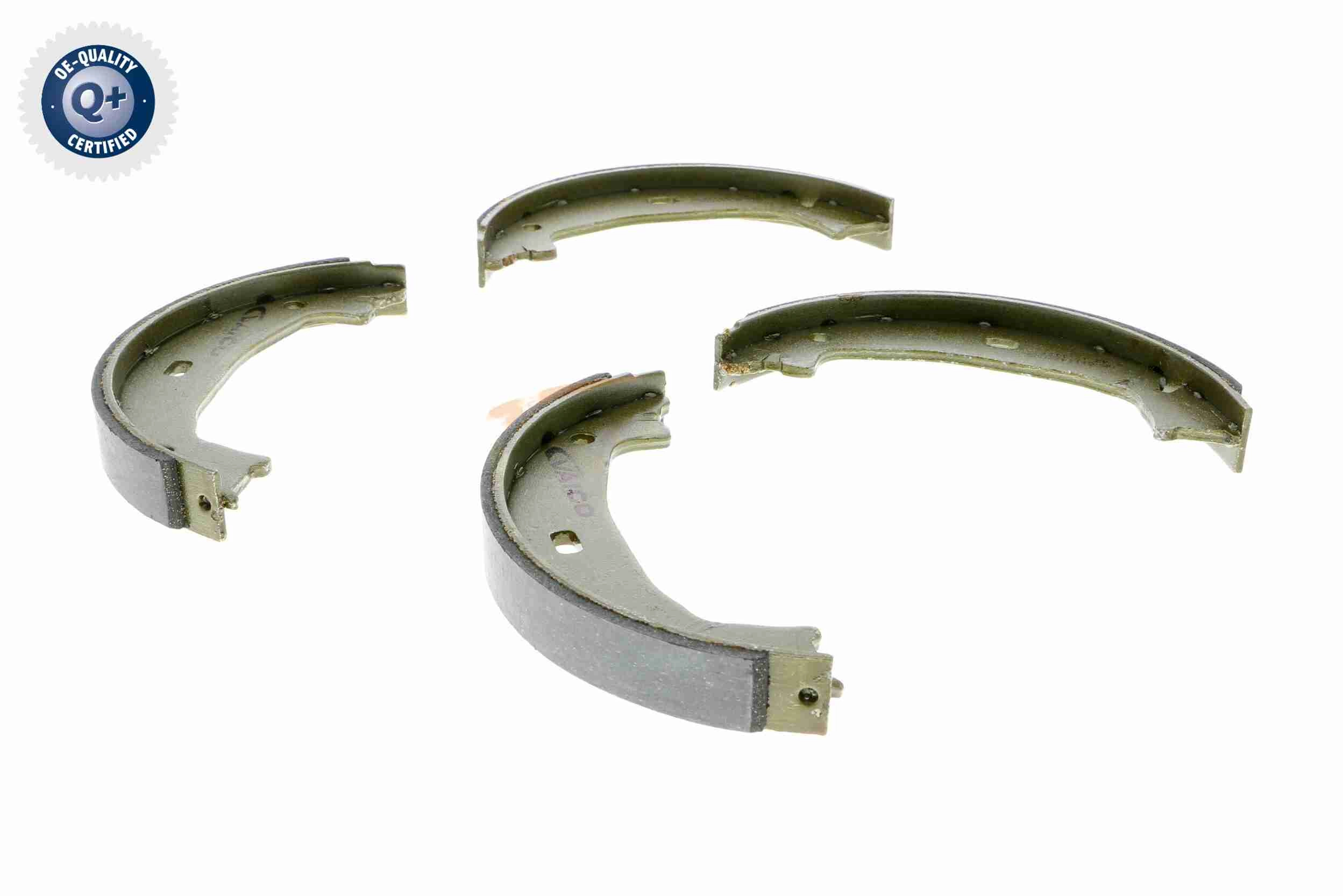 VAICO Bremsbackensatz Q+, Erstausrüsterqualität V20-0292 Bremsbackensatz,Bremsbackensatz, Feststellbremse hinten rechts links Ø160mm 160mm für MITSUBI
