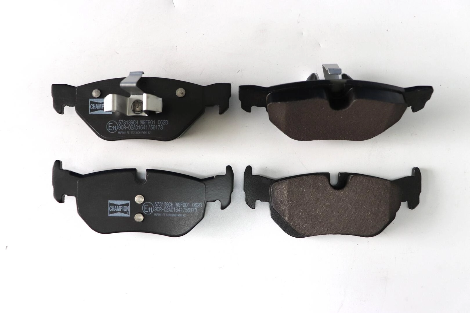 CHAMPION Bremsbelagsatz, Scheibenbremse 573139CH hinten rechts links  für BMW 34216773161 34216767150 34216790761