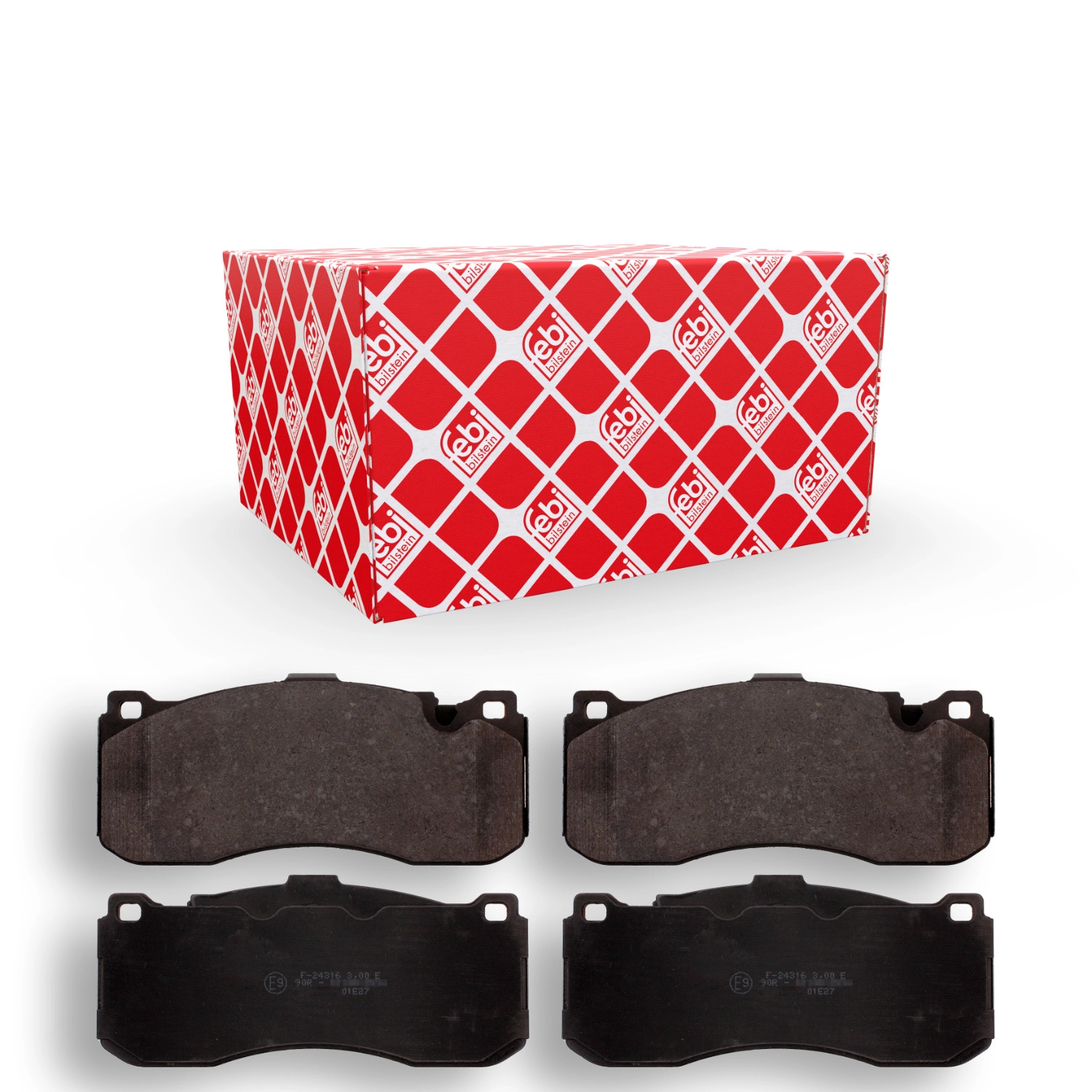 FEBI BILSTEIN Bremsbelagsatz, Scheibenbremse 16757 vorne rechts links  für MINI BMW 34116786044 34116784807 34106860642
