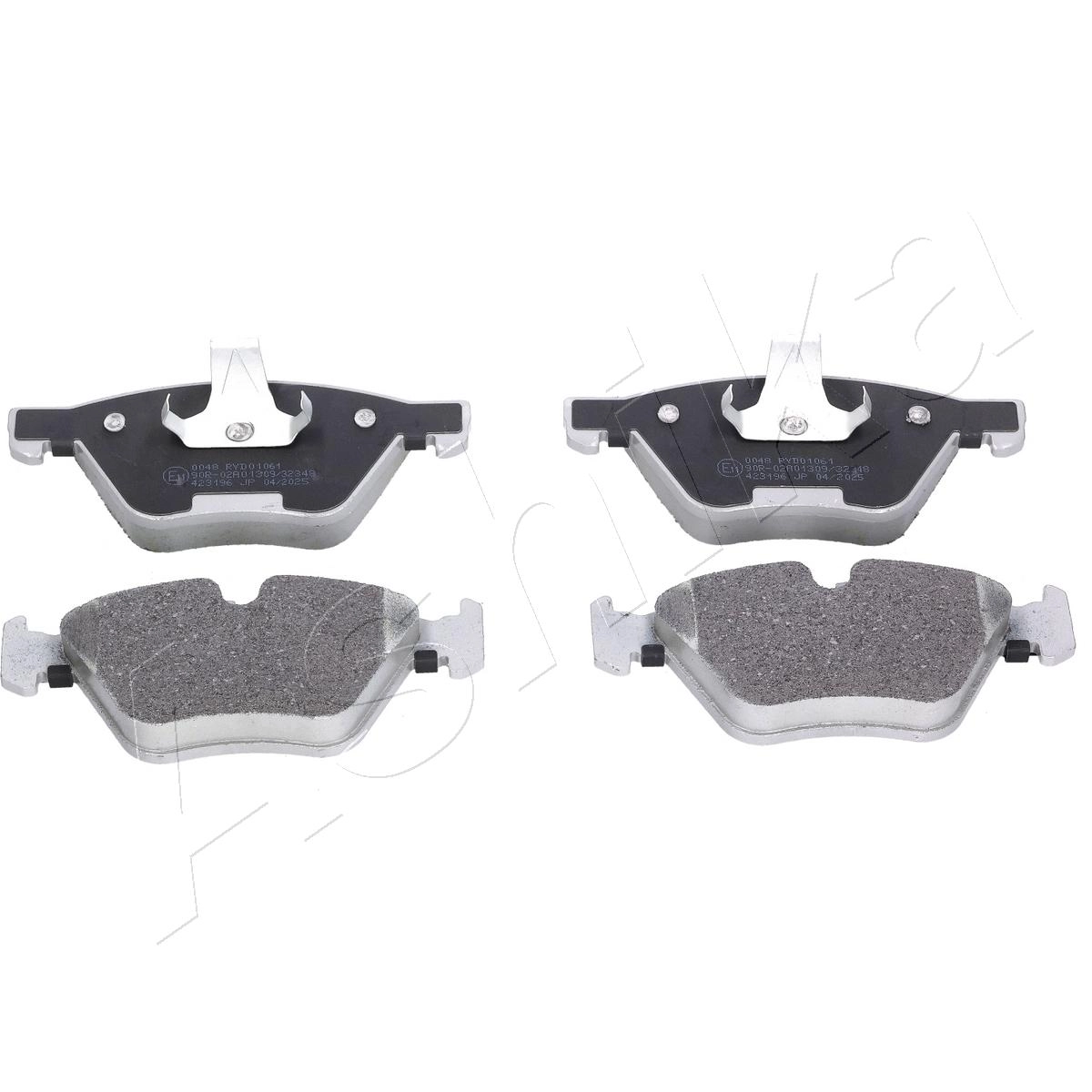 ASHIKA Bremsbelagsatz, Scheibenbremse 50-00-0048 vorne rechts links  für BMW 34116769100 34116769099 34116771868