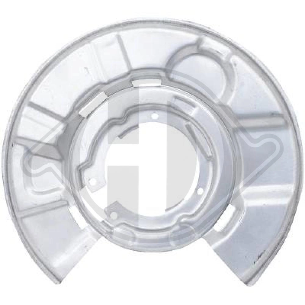 DIEDERICHS Spritzblech, Bremsscheibe 9124013 hinten links für Bremsscheiben Durchmesser-Ø336mm 370mm BMW 34216762863 34216780217 34216792247