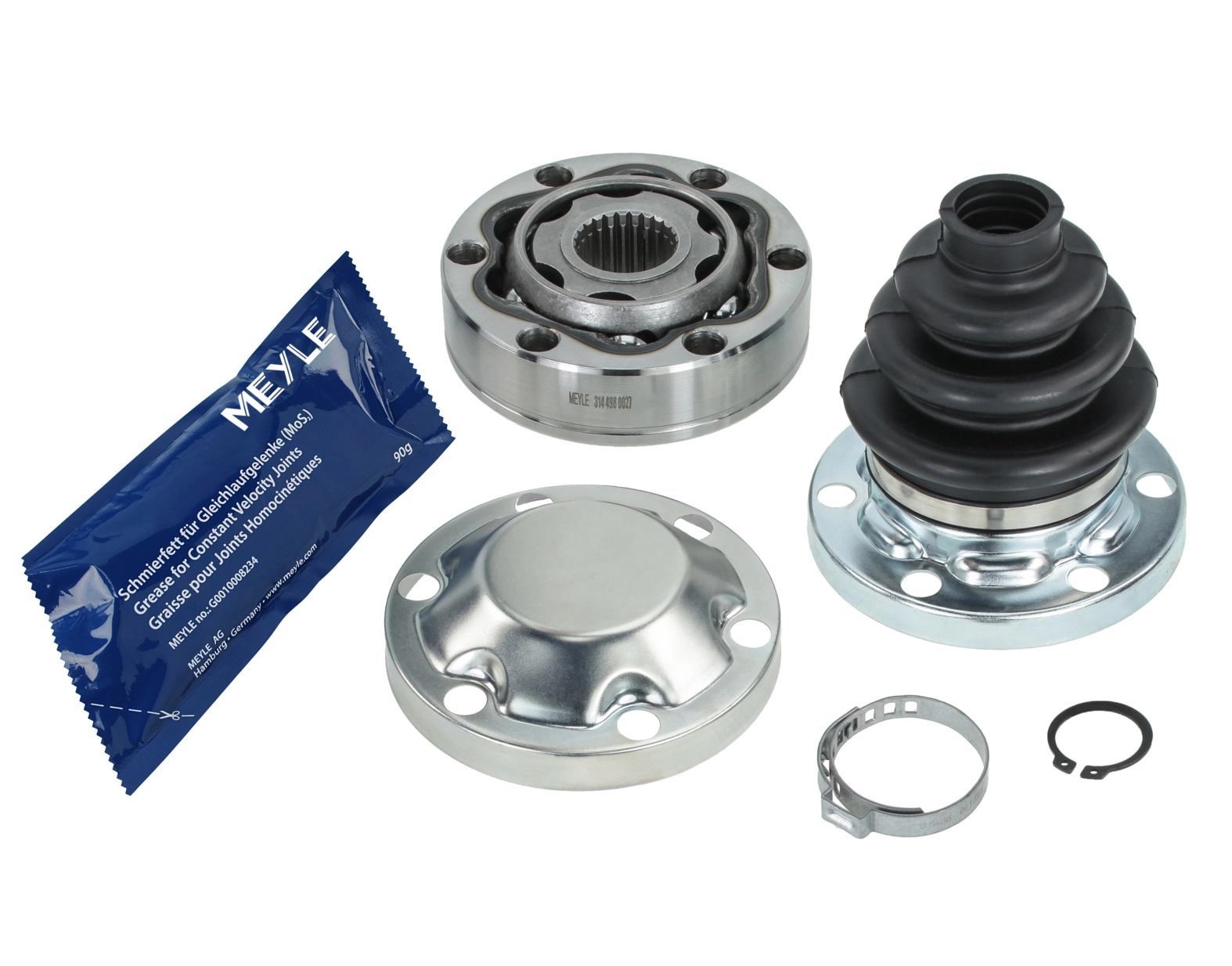 MEYLE Gelenksatz, Antriebswelle MEYLE-ORIGINAL Quality 314 498 0027 hinten rechts links 100mm für BMW 33217561784 33207604599 33207604600