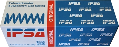 IPSA Fahrwerksfeder SPS00226 vorne rechts links Schraubenfeder mit konstantem Drahtdurchmesser für BMW 31336767375 31336767376