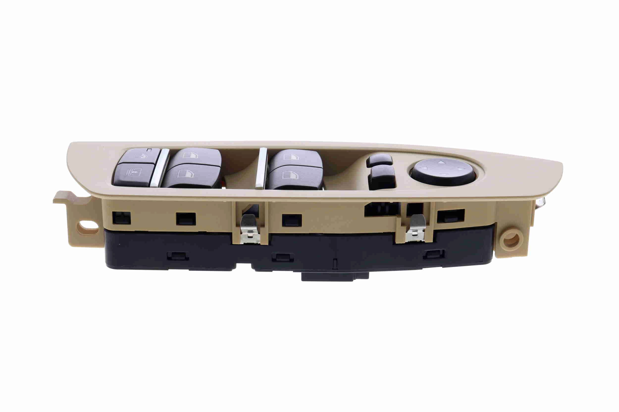 VEMO Schalter, Fensterheber V20-73-0241 Fahrerseitig Beige für BMW 9241916 61319163586 61319241916
