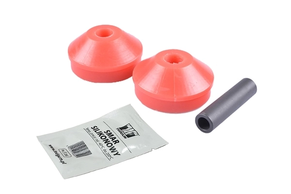 TEDGUM Lagerung, Lenker TED11278 vorne rechts links Rot 71mm für BMW 31120398350 31126763719 31120393540