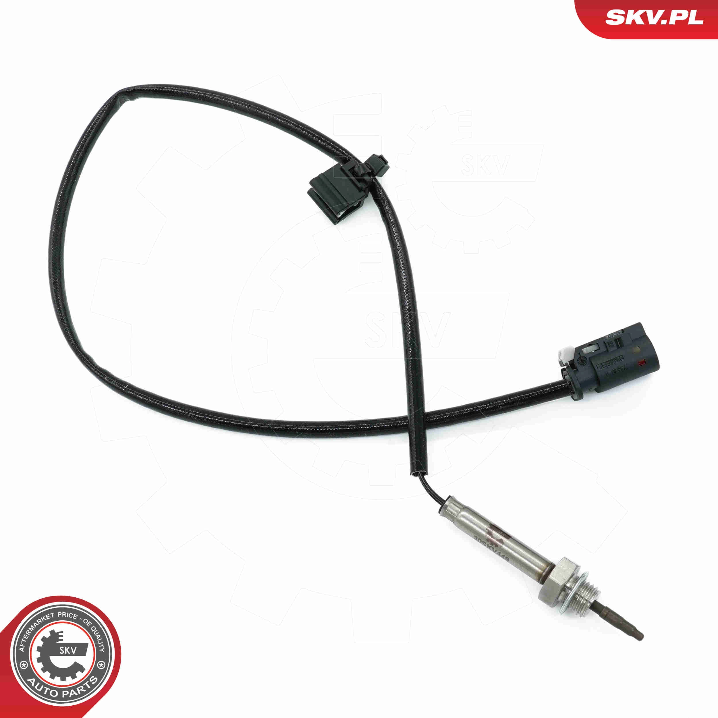 ESEN SKV Sensor, Abgastemperatur 30SKV449 2-polig für BMW 8507628 13628490101 13628507629