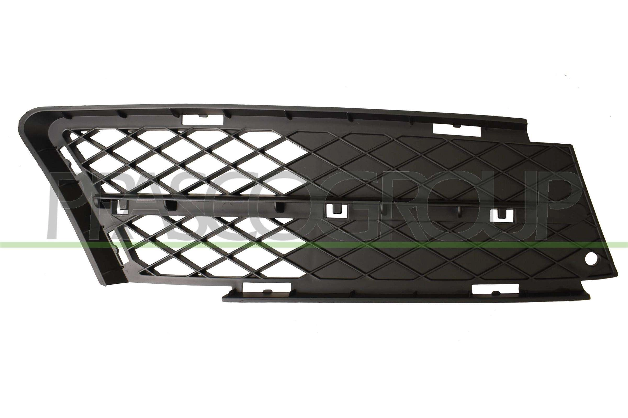 PRASCO Lüftungsgitter, Stoßfänger BM0242133 vorne rechts schwarz für BMW 51117134082
