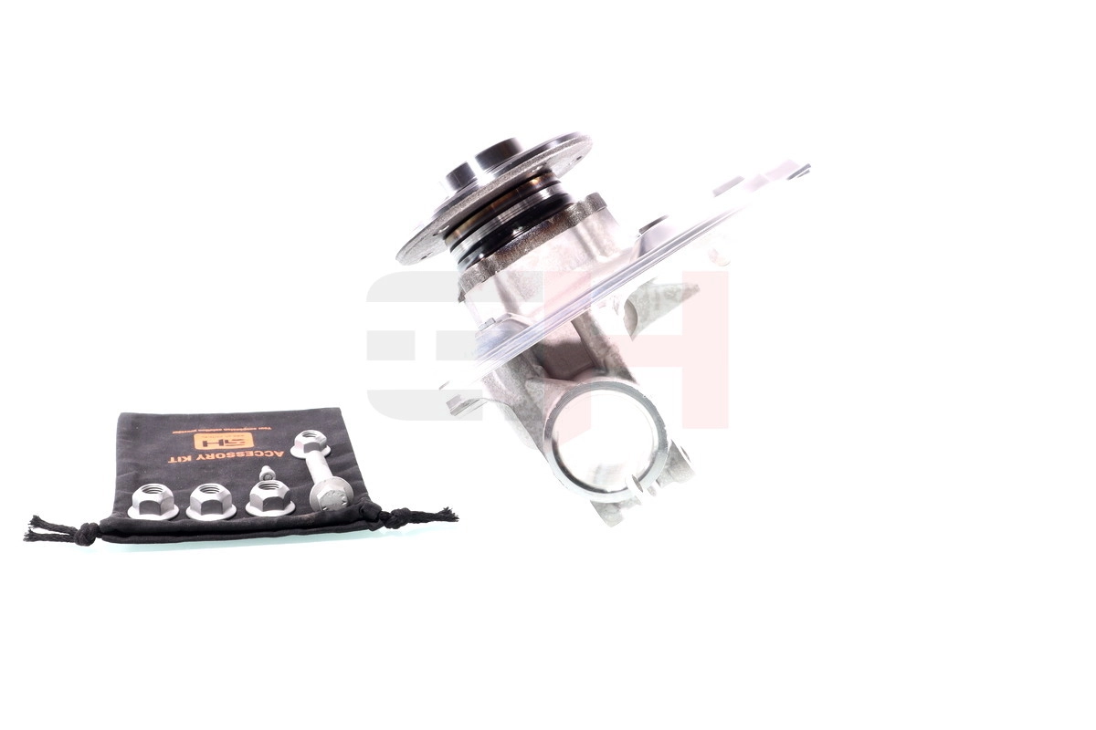 GH Achsschenkel, Radaufhängung GH-281549AV vorne links für Bremsscheiben Durchmesser-Ø330mm BMW (BRILLIANCE) 34116771497 31216765157 31216764443