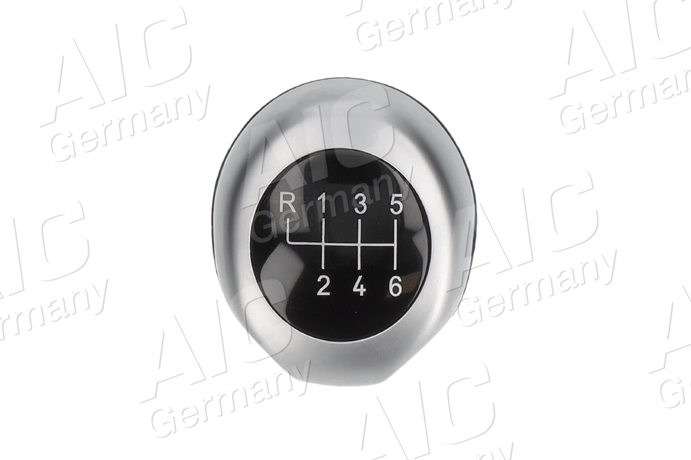 AIC Schalthebelknauf 76192 Chrom/schwarz für BMW 25117566267 7566267