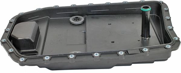METZGER Ölwanne, Automatikgetriebe 8020036 mit Steckhülsengehäuse für BMW 24117552108 24152333907 24117571217