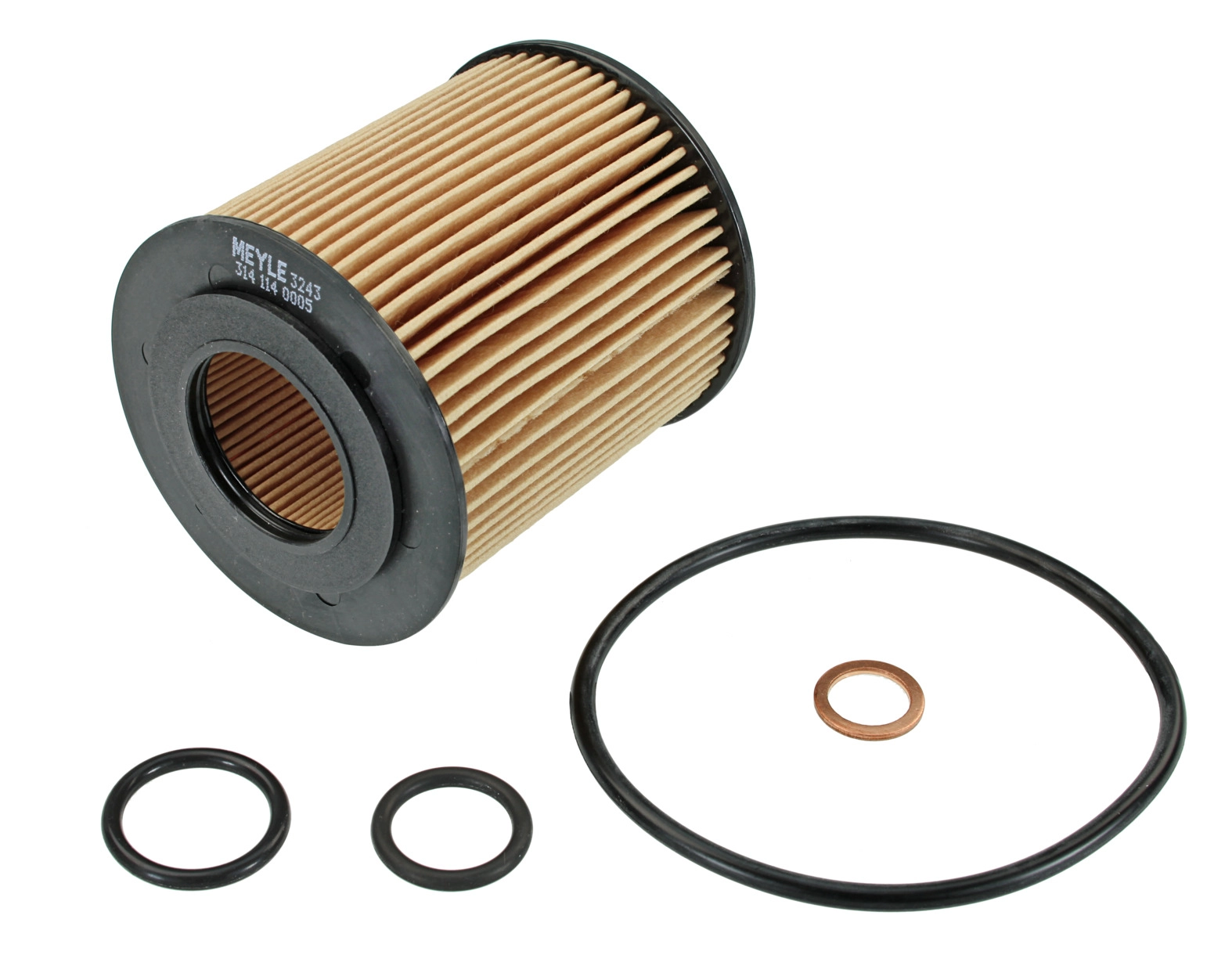 MEYLE Ölfilter MEYLE-ORIGINAL Quality 314 114 0005 mit Dichtung 72mm für BMW 7508969 11427508969