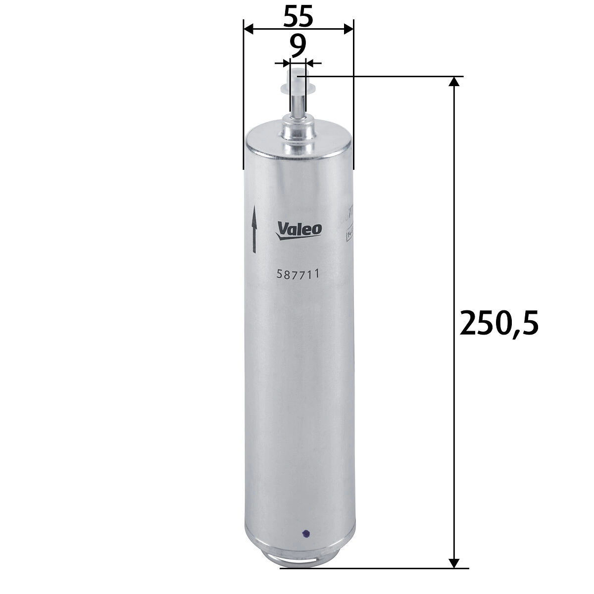 VALEO Kraftstofffilter 587711  56mm für MINI BMW 7788700 13327811401