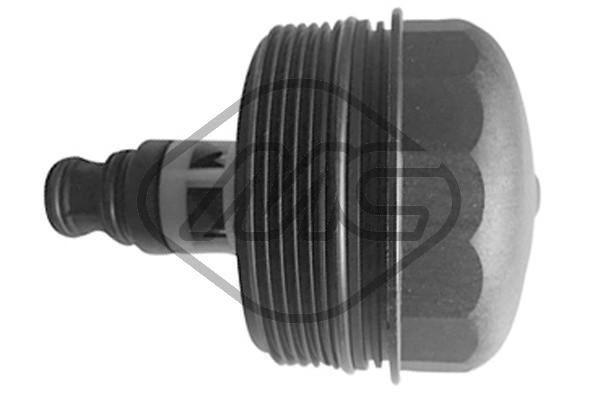 Metalcaucho Deckel, Ölfiltergehäuse 42089  88mm für BMW 7508968 11427508968
