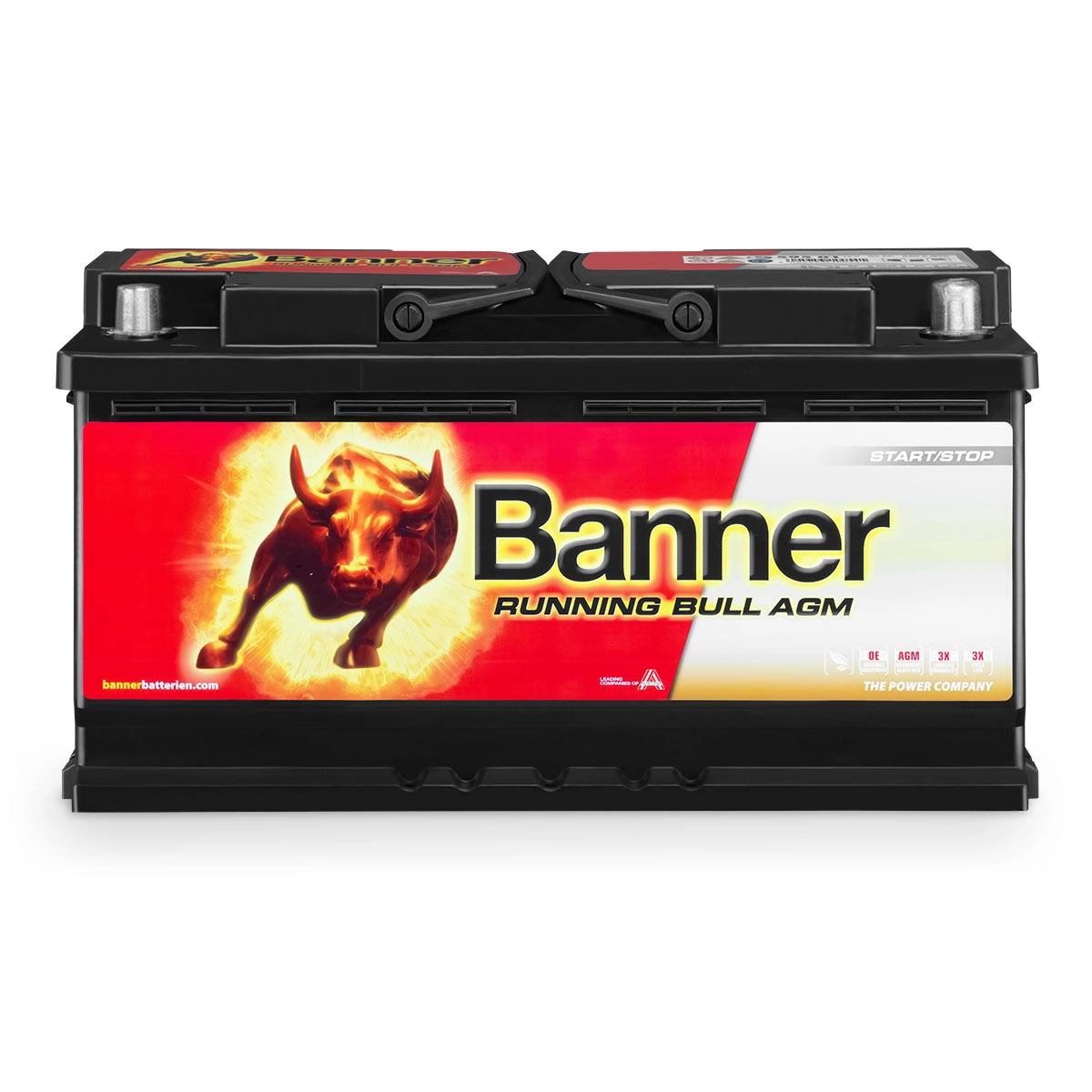 Banner Running Bull Autobatterie 12V 95Ah 59501 AGM (ersetzt Banner 59201)