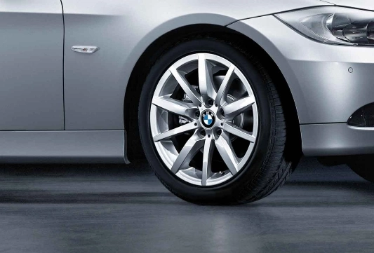 BMW Alufelge Sternspeiche 286 silber 8J ET34 3er E90/E91/E92/E93