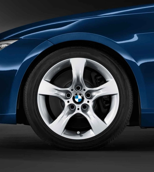 BMW Alufelge Sternspeiche 339 silber 8J ET34 3er E90/E91/E92/E93