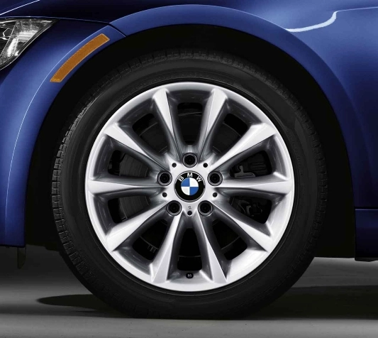 BMW Alufelge Sternspeiche 340 silber 8J ET34 3er E90/E91/E92/E93