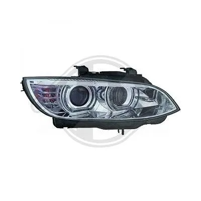 LED Angel Eyes Scheinwerfer für BMW E92 Coupe E93 Cabrio chrom XENON ohne AFS