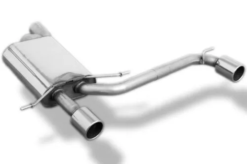 FOX Duplex Sportauspuff BMW 3er E90 E91 E92 E93 325d 330d je 1x90mm 335i look