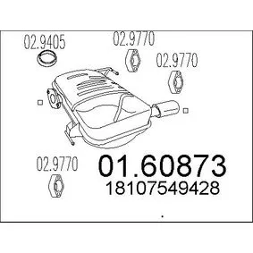 MTS Endschalldämpfer
