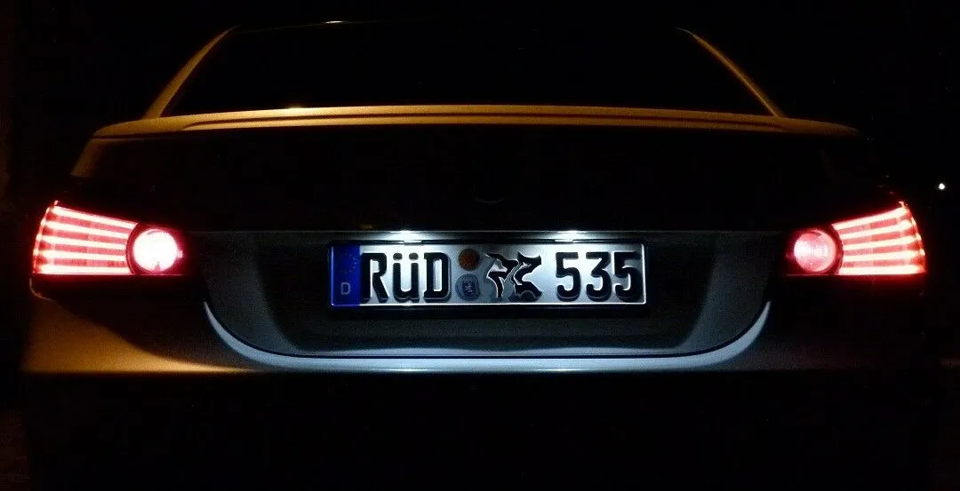 ORIGINAL BMW LED Kennzeichenbeleuchtung E39 E60 E61 E70 E71 E72 E90 E91 E92 E93