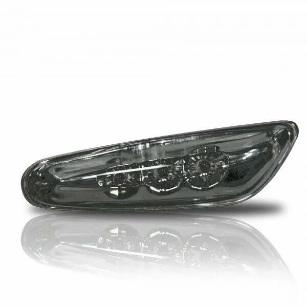 Für BMW E46 E60 E81 E87 E90 E92 Schwarz Rauchglas LED Seitenblinker M Blinker-