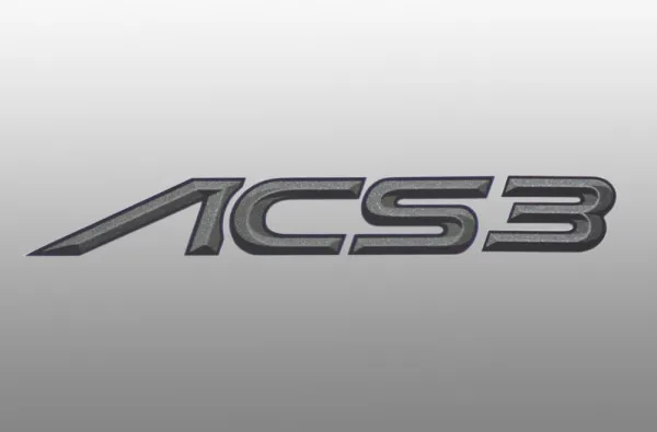 AC Schnitzer Typenbezeichnung Emblem Folie ACS3 für BMW