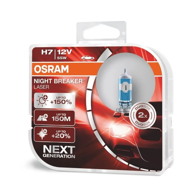 H7 Night Breaker Laser Next Generation (2 Stk.) | Osram