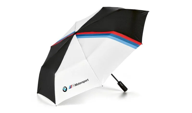 BMW M Motorsport Taschenschirm Designstreifen