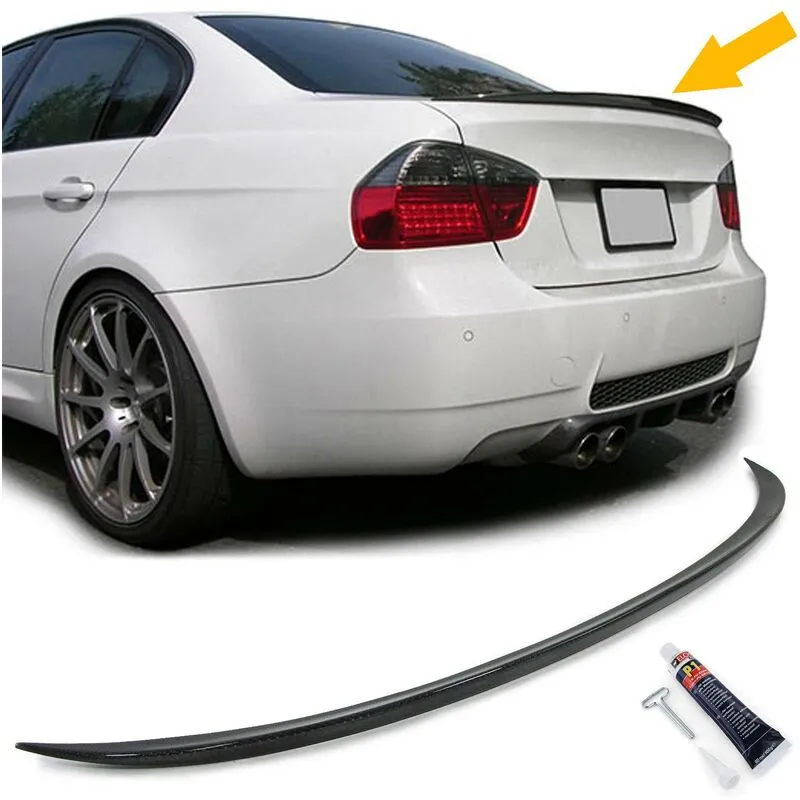 Echt Carbon Sport Heck Spoiler Spoilerlippe BMW 3er E90 Limousine 05-12