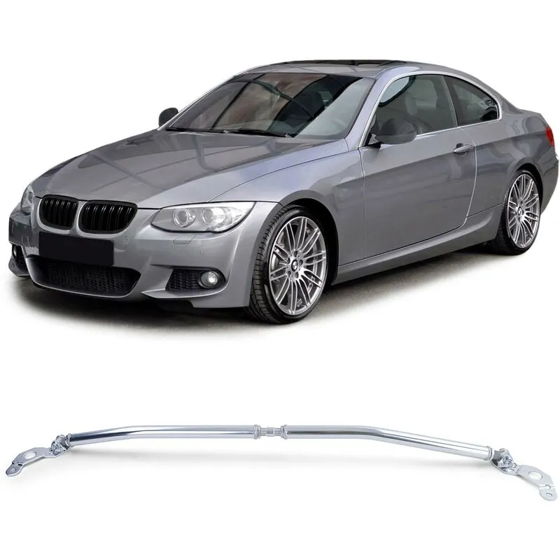 Aluminium Domstrebe vorne 4tlg poliert BMW 3er Benziner E90 E91 E92 ab 05 E93 ab 07